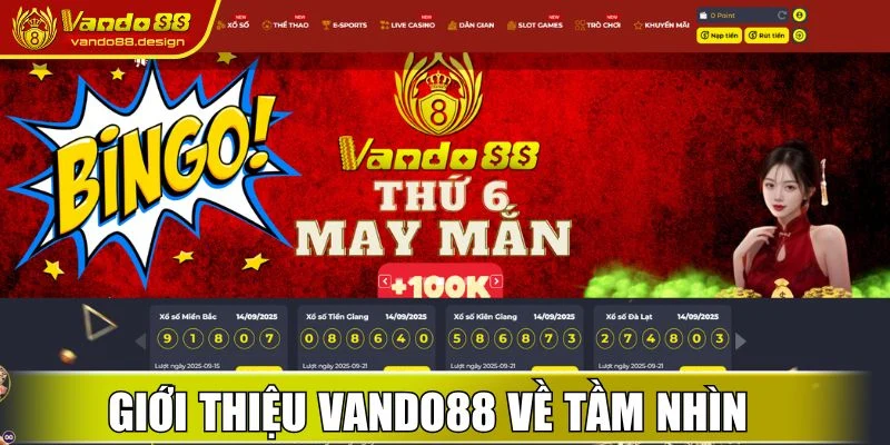 Giới Thiệu Vando88 - Web Cung Cấp Tin Cược Uy Tín Hàng Đầu 2 Giới thiệu Vando88 về tầm nhìn