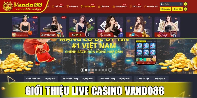 Giới thiệu chuyên mục Casino Vando88