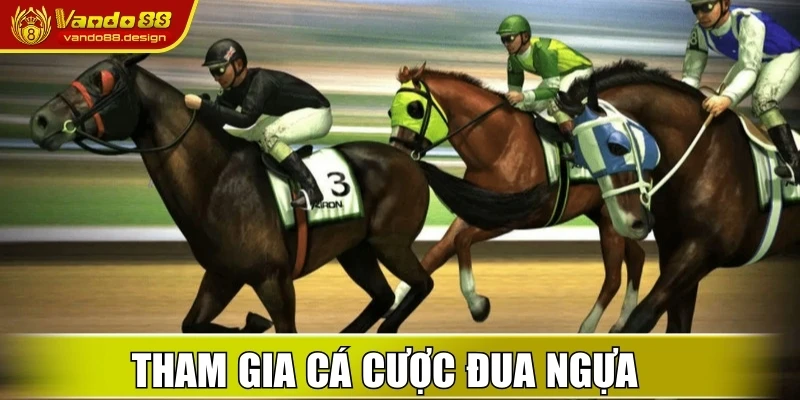 SABA Thể Thao - Sảnh Cược Thể Thao Đỉnh Cao Tại Vando88 3 Tham gia cá cược đua ngựa