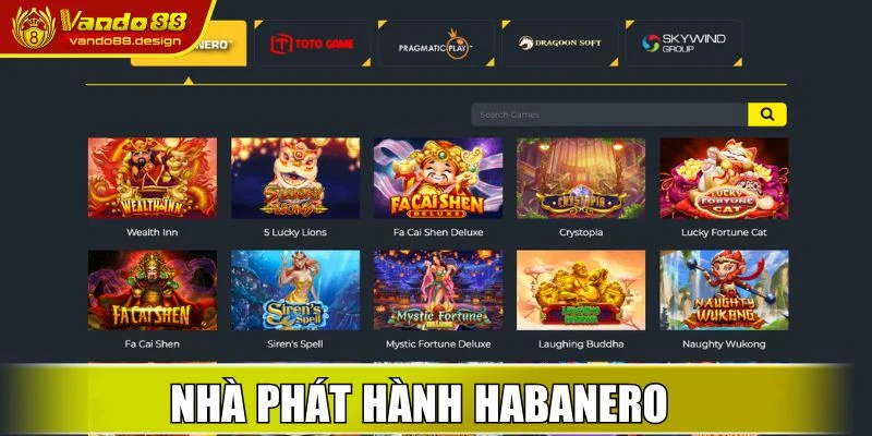 Nhà phát hành Habanero