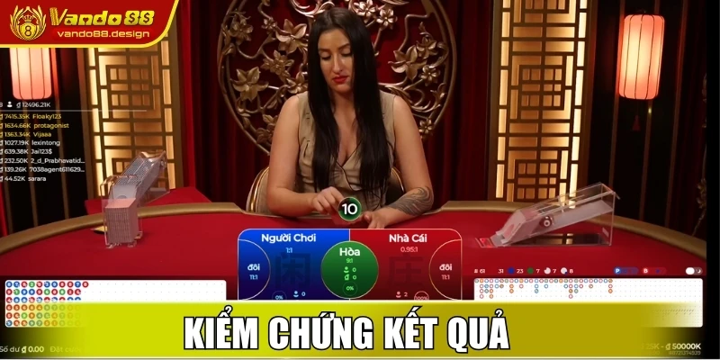 Kiểm chứng kết quả